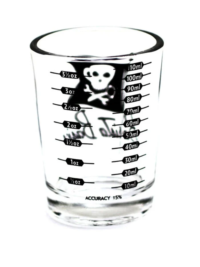 Barista Basics Lined Measuring Glass (4oz) - Image 2