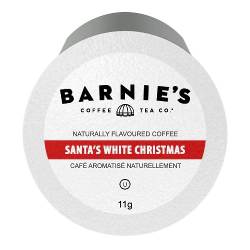 Barnie's Santa's White Christmas Coffee Cups (24)