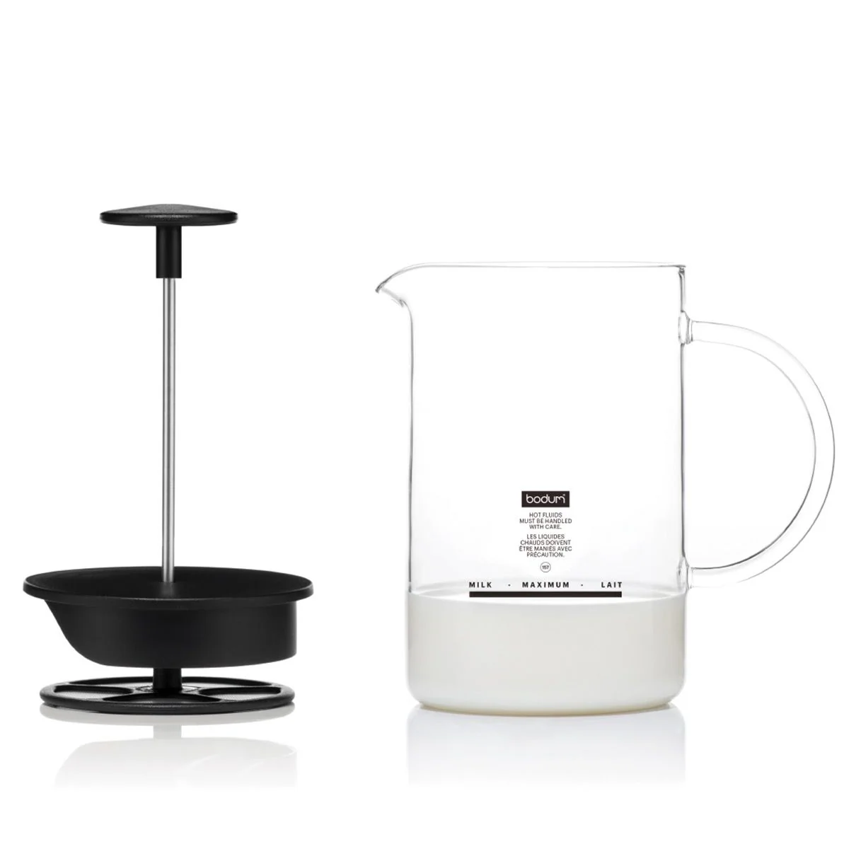 Bodum Latteo Manual Milk Frother (8oz) - Image 2