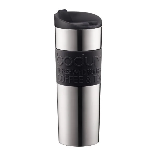 Bodum Stainless Steel Travel Mug (15oz)
