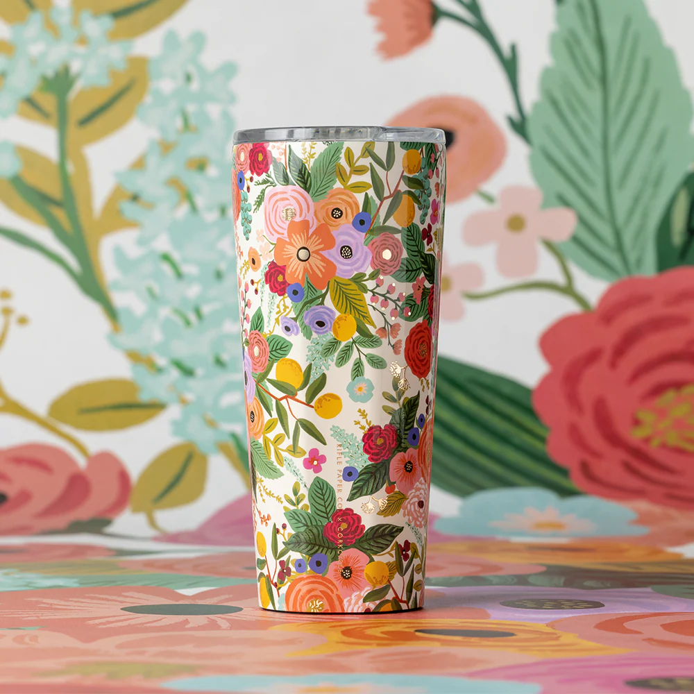 Corkcicle Rifle Paper Insulated Tumbler (24oz) - Image 2