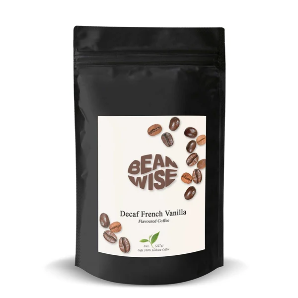 DECAF French Vanilla Flavoured Coffee Beans