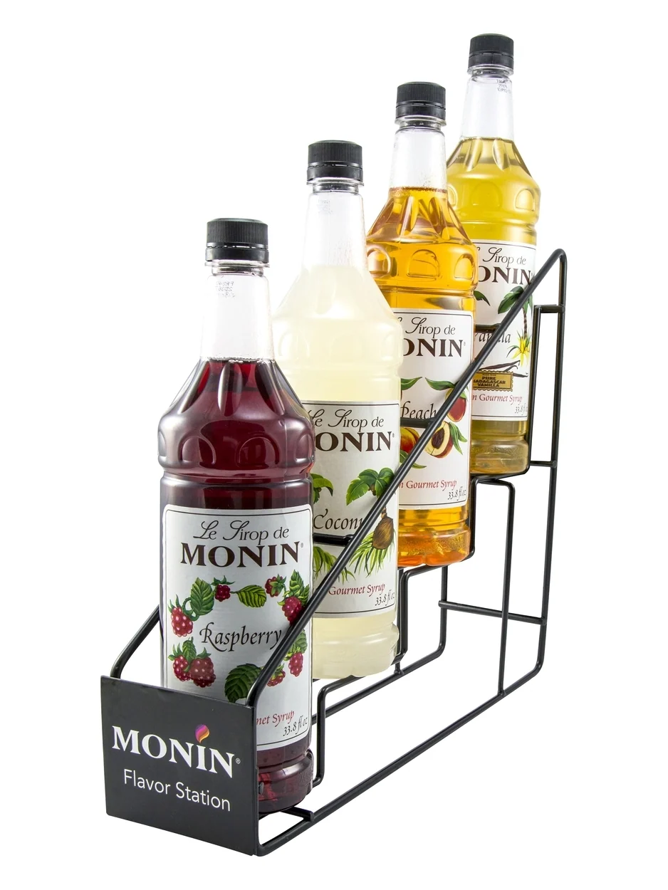 Monin 4 Bottle Wire Rack - Image 2
