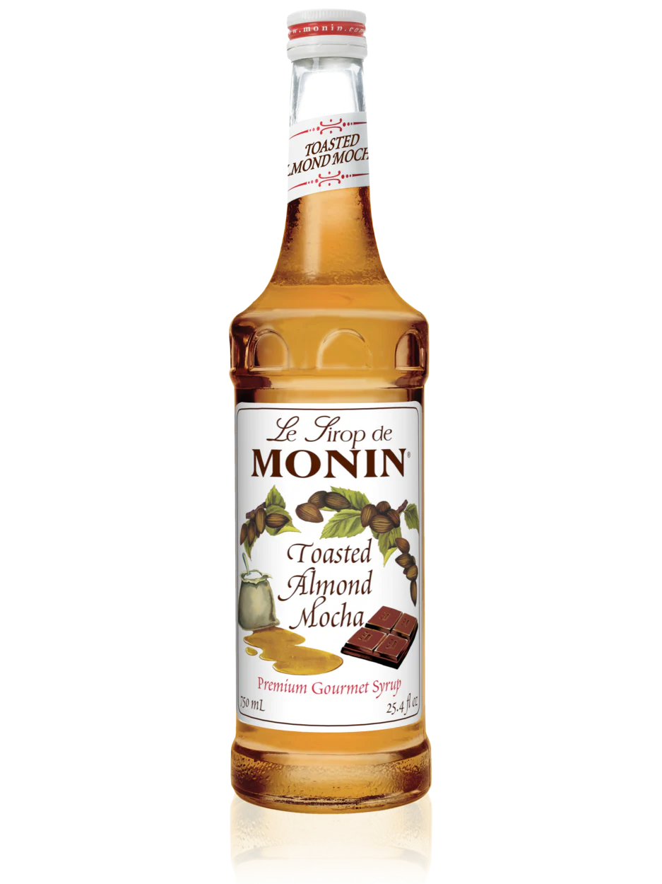 Monin Toasted Almond Mocha Syrup