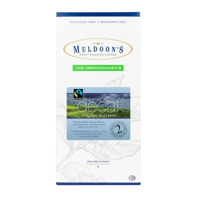 Muldoon's Swiss Water Decaf FT Pods (12) - Image 2