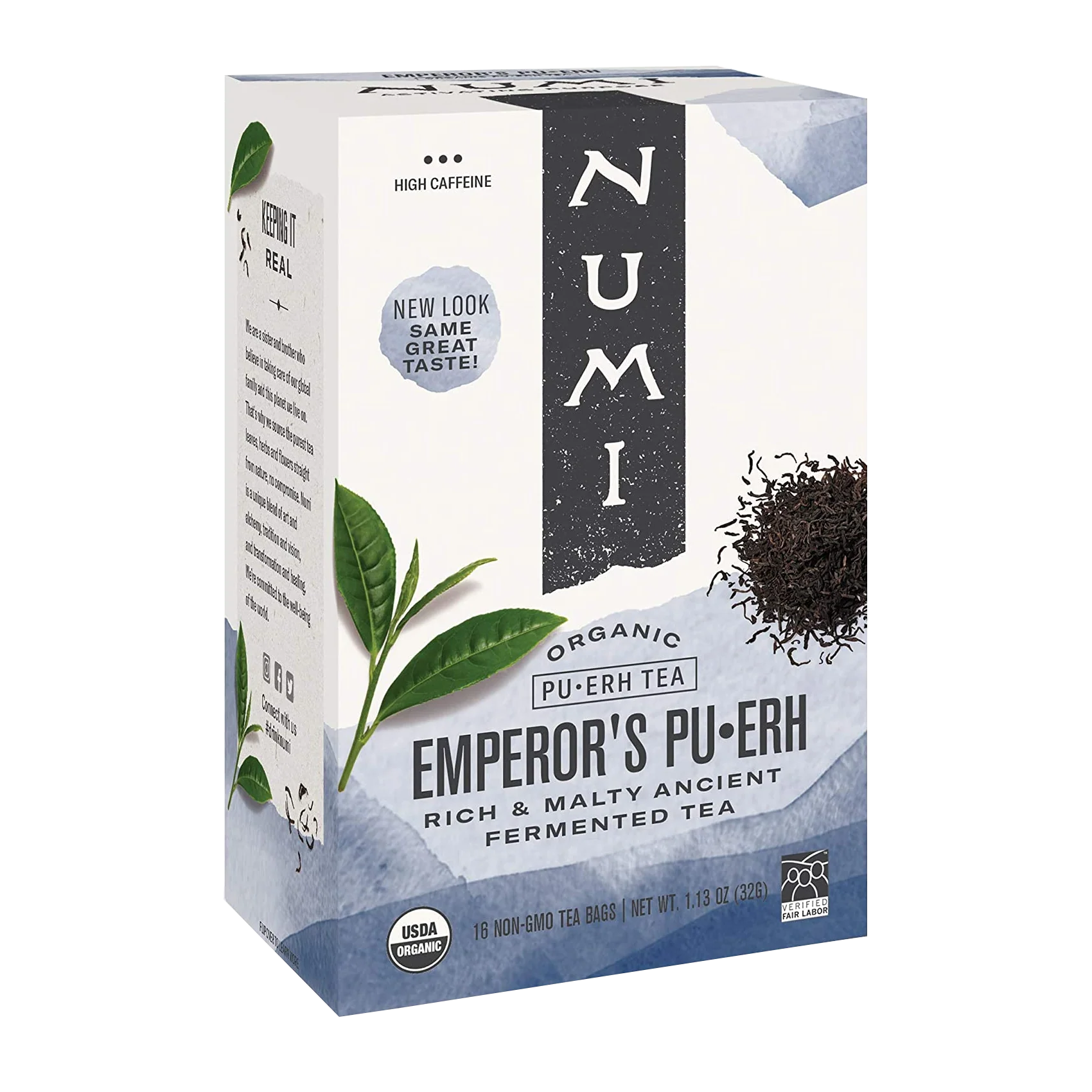 Numi Emperor's Pu-Erh Tea Bags (16) - Image 3