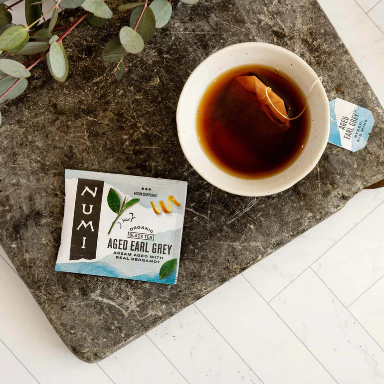 Numi Aged Earl Grey Tea Bags (18) - Image 3