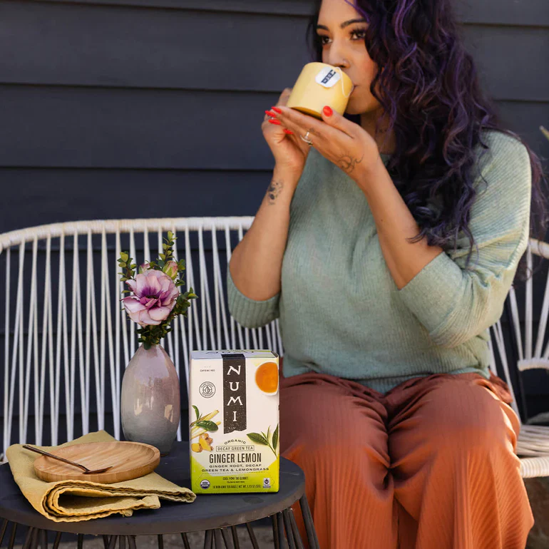 Numi Ginger Lemon Tea Bags (16) - Image 3