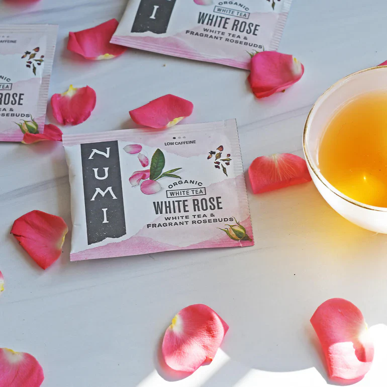 Numi White Rose Tea Bags (16) - Image 4
