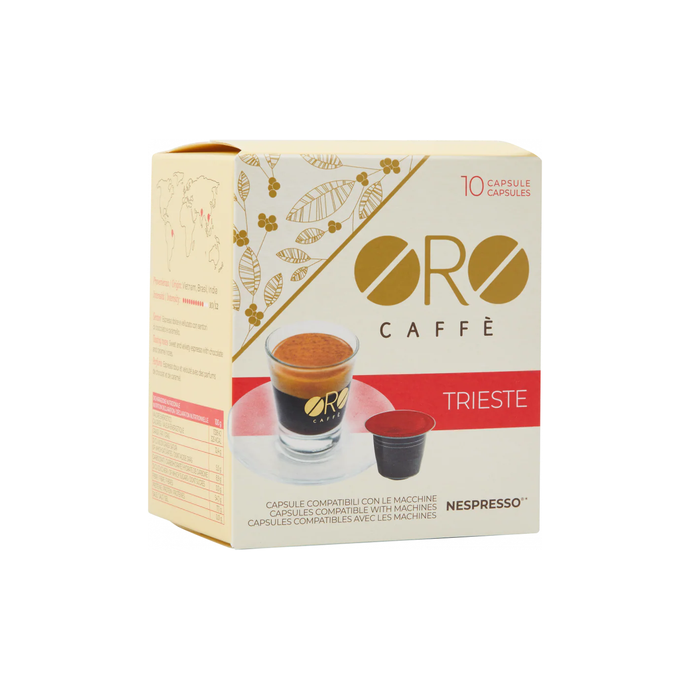 ORO Caffè Trieste Capsules for Nespresso (10)