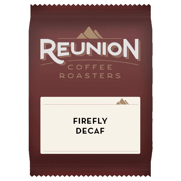 Reunion Coffee Roasters Firefly Decaf Coffee (2.5oz x 24)