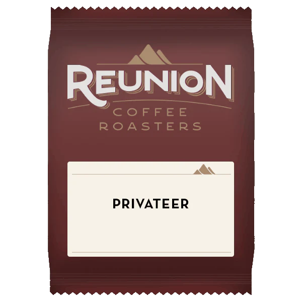 Reunion Coffee Roasters Privateer Coffee (2.5oz x 24)