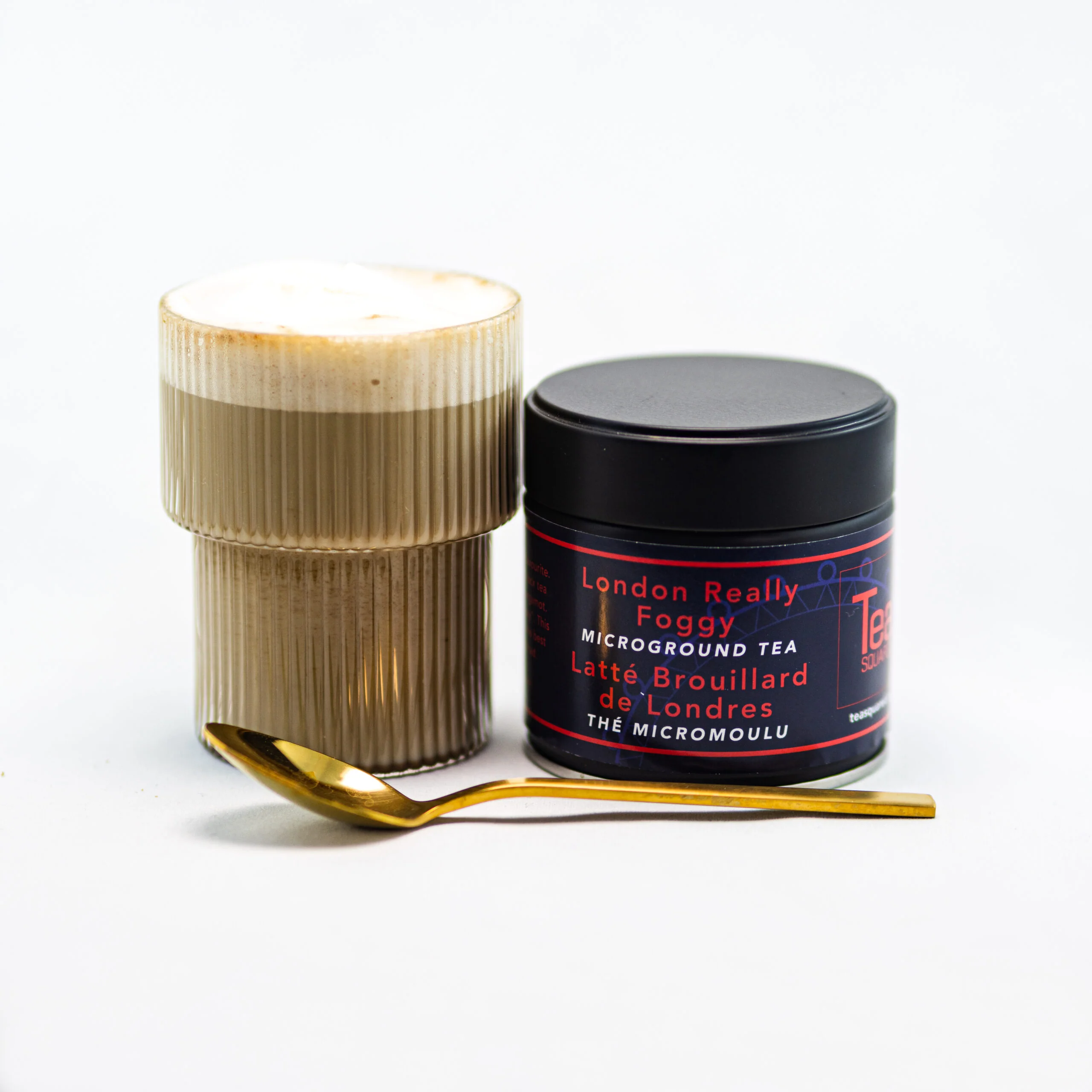Tea Squared London Really Foggy Micro-Ground Tea Latte Tin