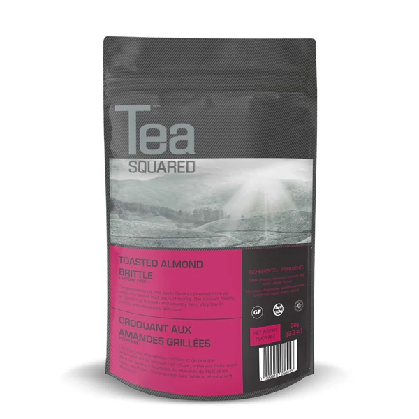 Tea Squared Toasted Almond Brittle Loose Leaf Tea (80g)
