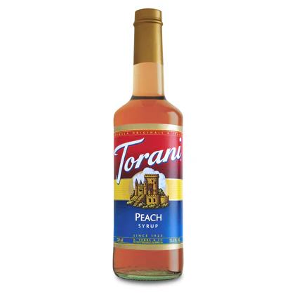 Torani Peach Syrup (750 ml)